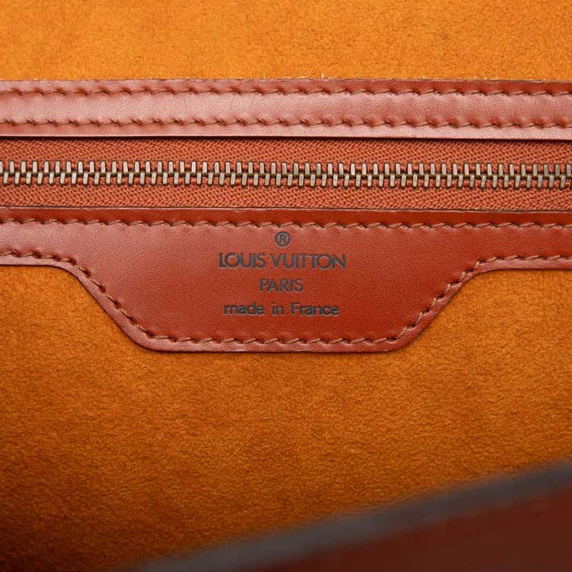 Louis Vuitton Epi Saint Jacques GM Long Strap Brown Leather Good condition - Box View