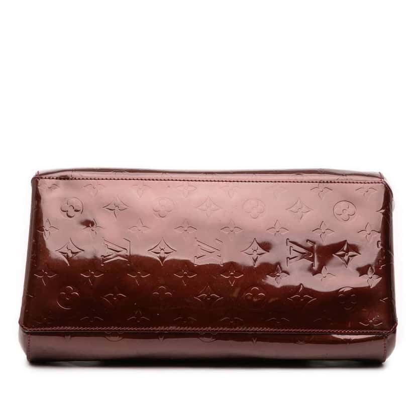 Louis Vuitton Monogram Vernis Sherwood GM Red Leather Good condition - Inside View