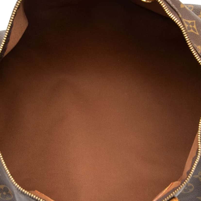 Louis Vuitton Monogram Speedy 40 Brown Good condition - Box View
