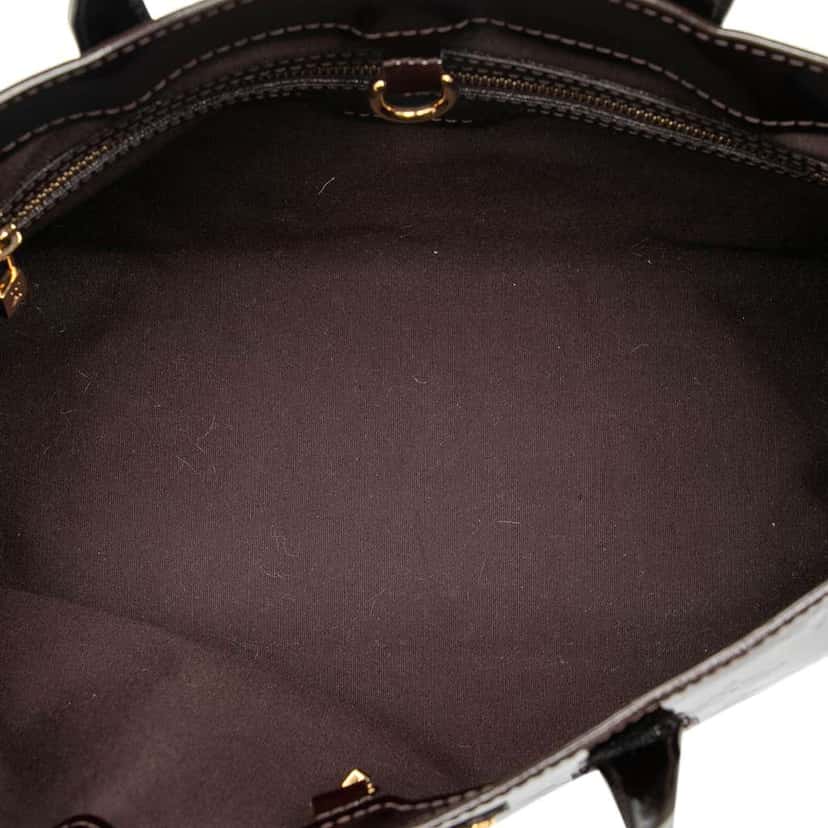 Louis Vuitton Monogram Vernis Wilshire PM Purple Leather Good condition - Model View
