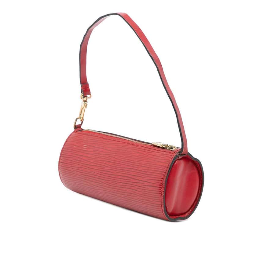 Louis Vuitton Epi Pochette Papillon Red Leather Good condition - Back View