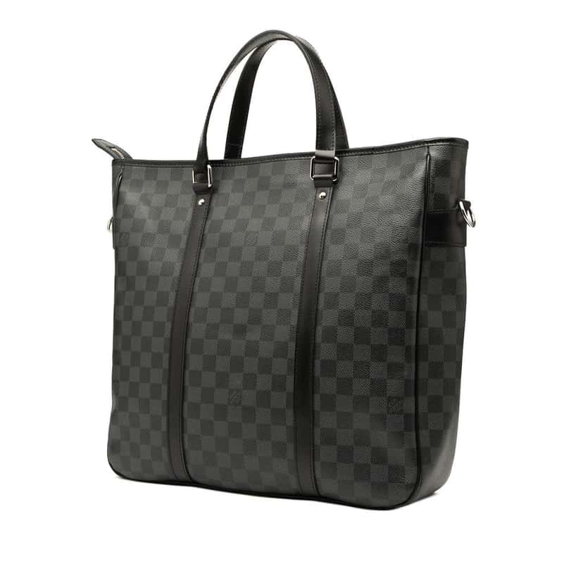 Louis Vuitton Damier Graphite Tadao PM Black Good condition - Back View