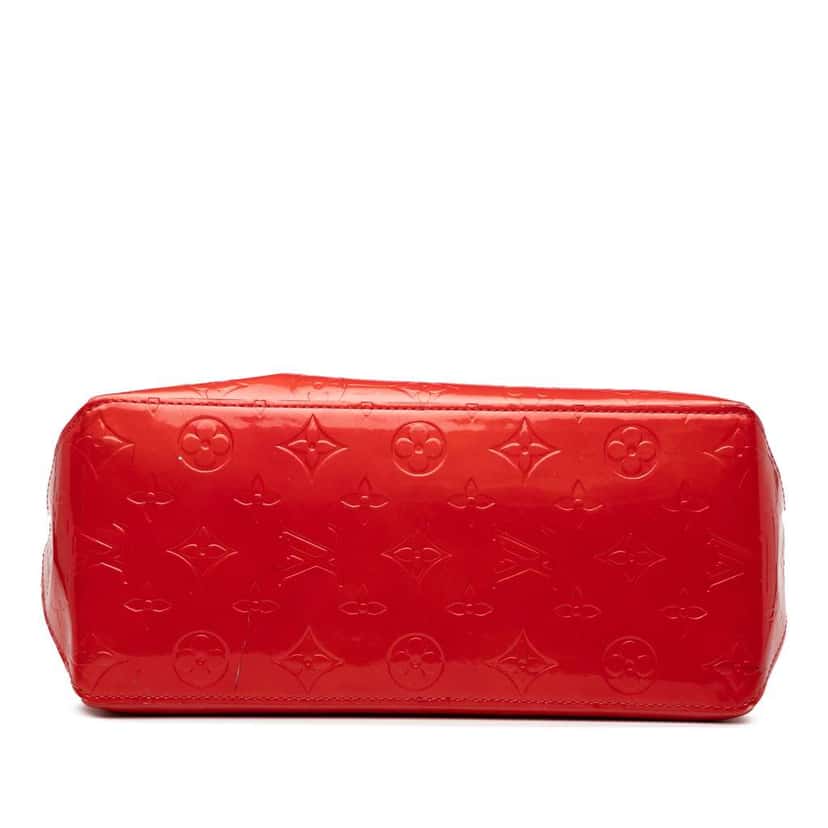 Louis Vuitton Monogram Vernis Reade MM Red Leather Good condition - Inside View