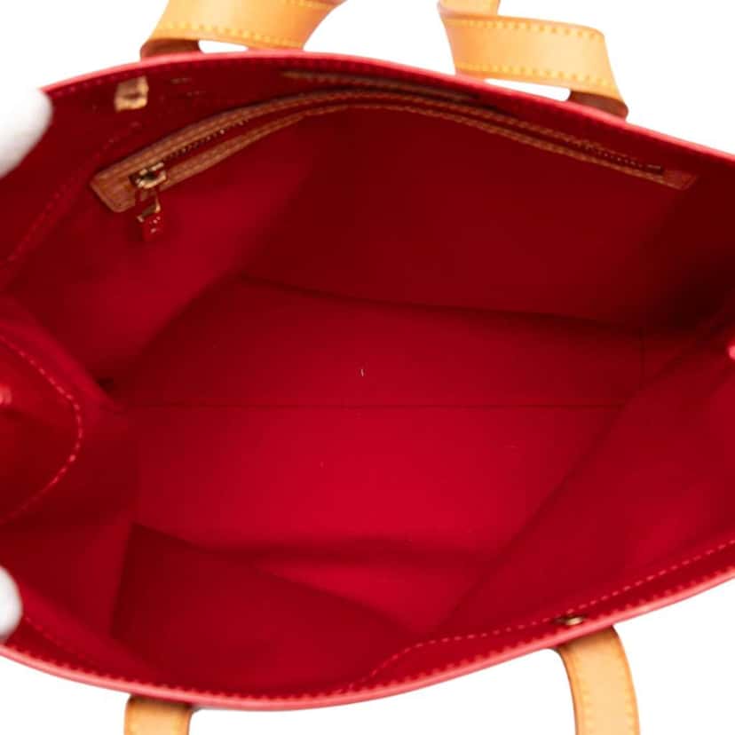 Louis Vuitton Monogram Vernis Reade MM Red Leather Good condition - Model View