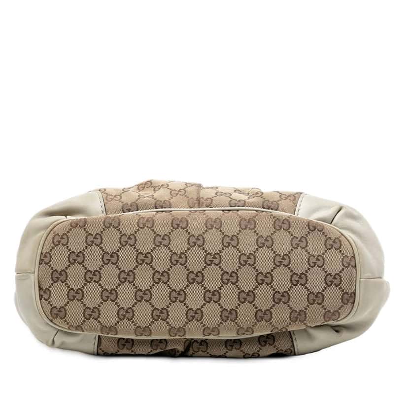 Gucci GG Canvas Sukey Satchel Brown Canvas Good condition - Inside View