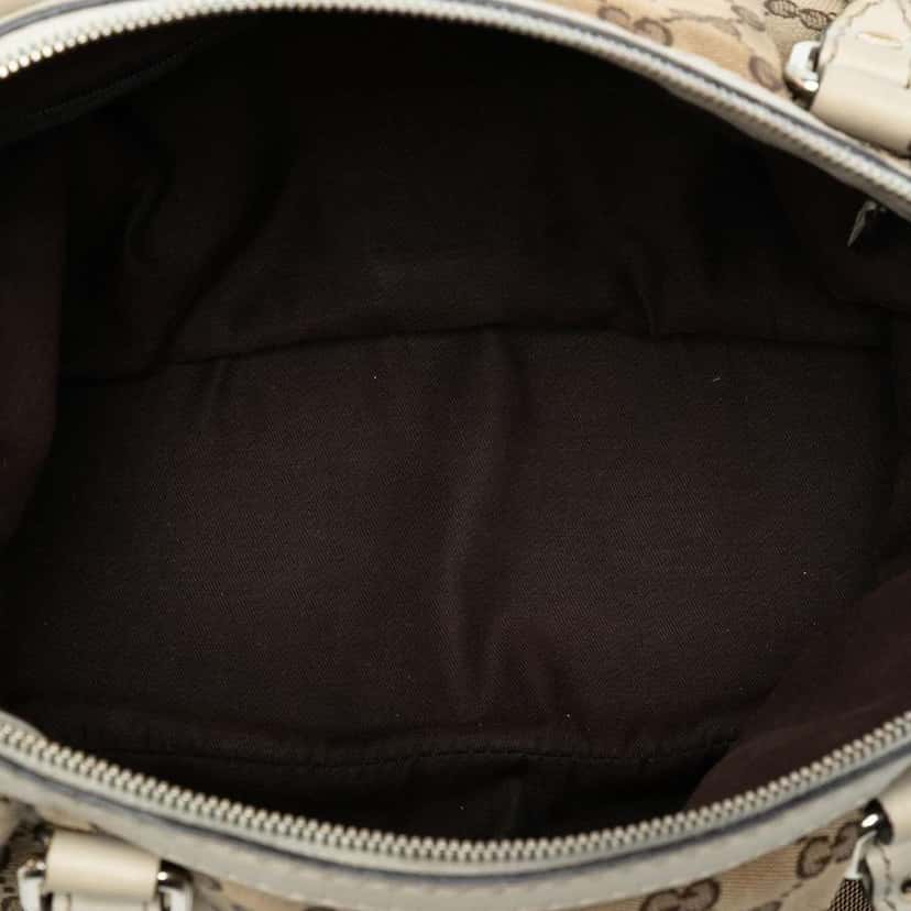 Gucci GG Canvas Sukey Satchel Brown Canvas Good condition - Model View