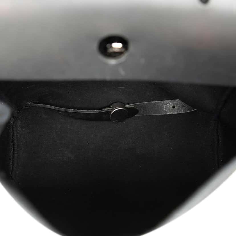 Hermès Toile Herbag GM Backpack Black Canvas Good condition - Model View