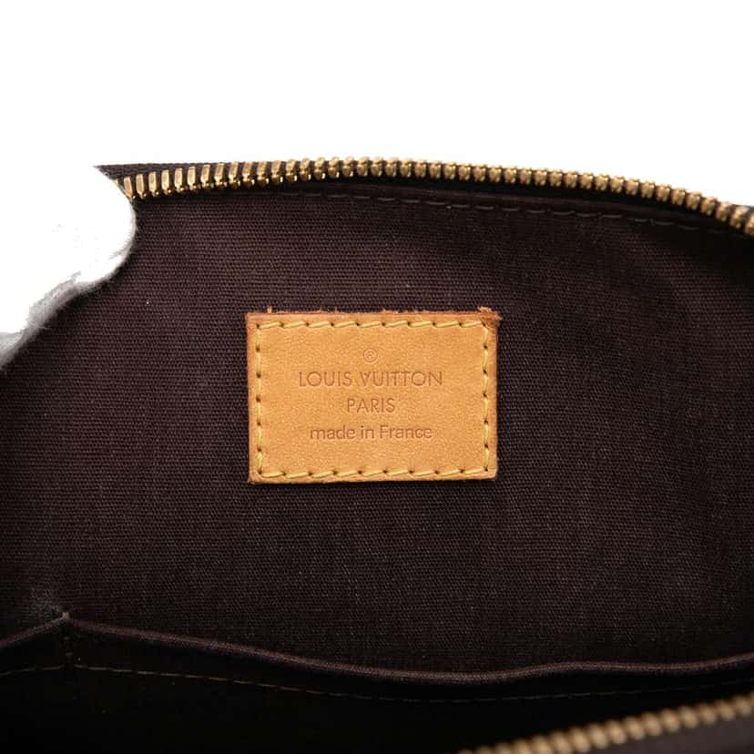 Louis Vuitton Monogram Vernis Alma PM Purple Leather Good condition - Box View
