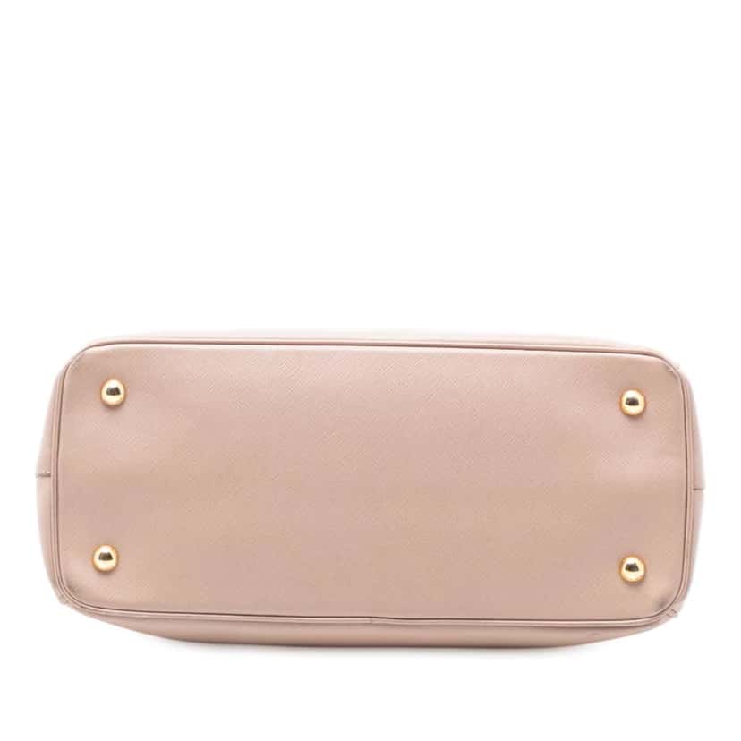 Prada Medium Saffiano Lux Galleria Tote Pink Leather Good condition - Inside View