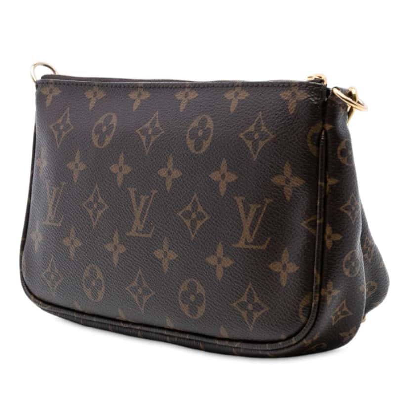 Louis Vuitton Monogram Multi Pochette Accessoires Brown Good condition - Back View