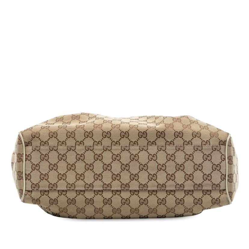 Gucci Medium GG Canvas Sukey Tote Brown Canvas Good condition - Inside View