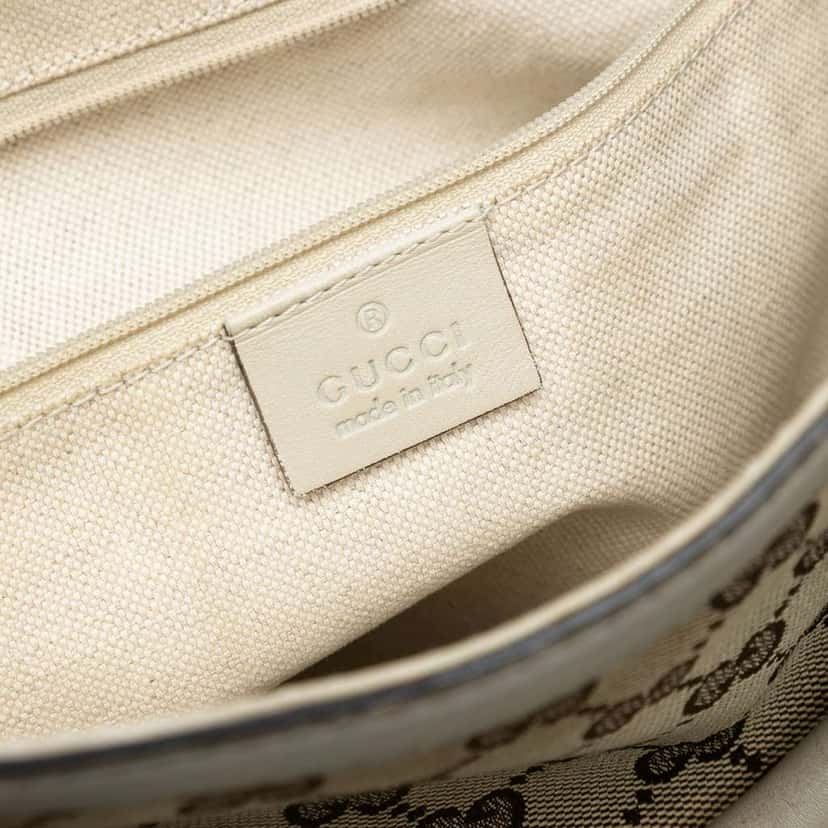 Gucci Medium GG Canvas Sukey Tote Brown Canvas Good condition - Box View