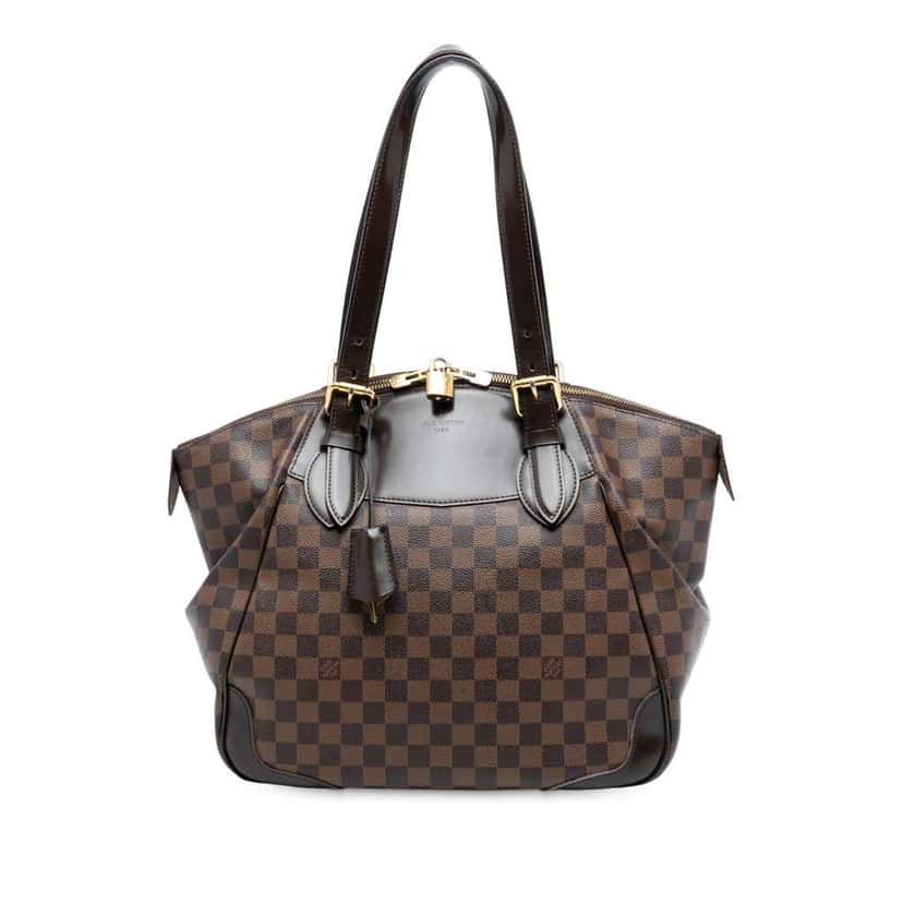 Louis Vuitton Damier Ebene Verona GM Brown Good condition - Front View