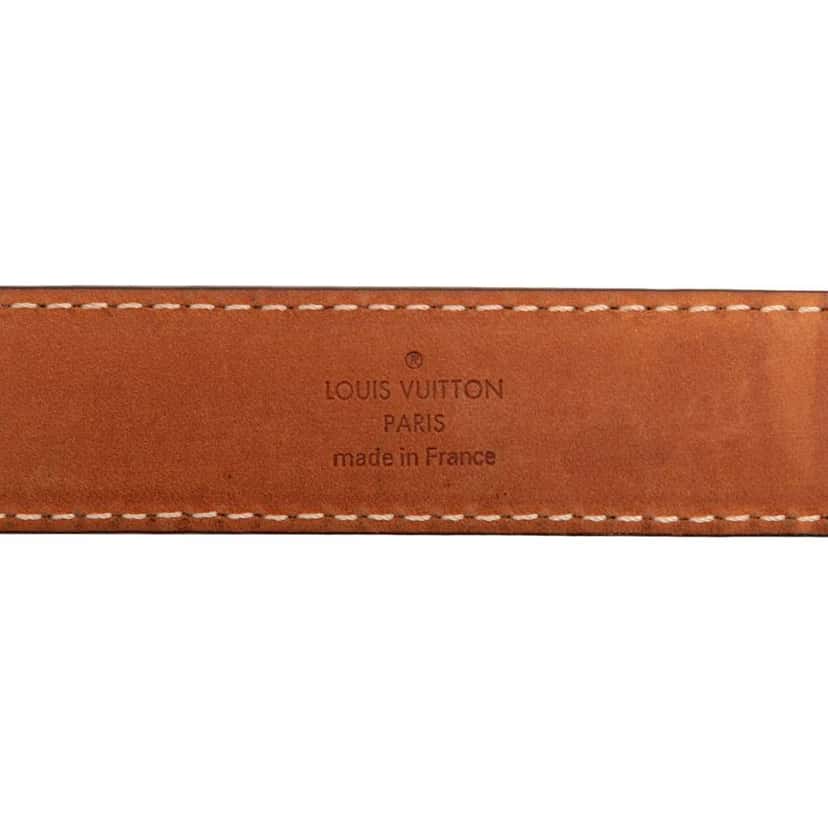 Louis Vuitton Monogram LV Initiales Belt Brown Good condition - Box View