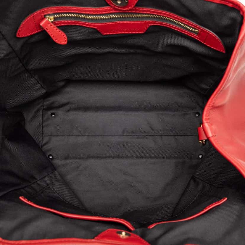 Burberry Small Haymarket Check Canvas and Leather Canterbury Tote Brown Canvas Good condition - Model View