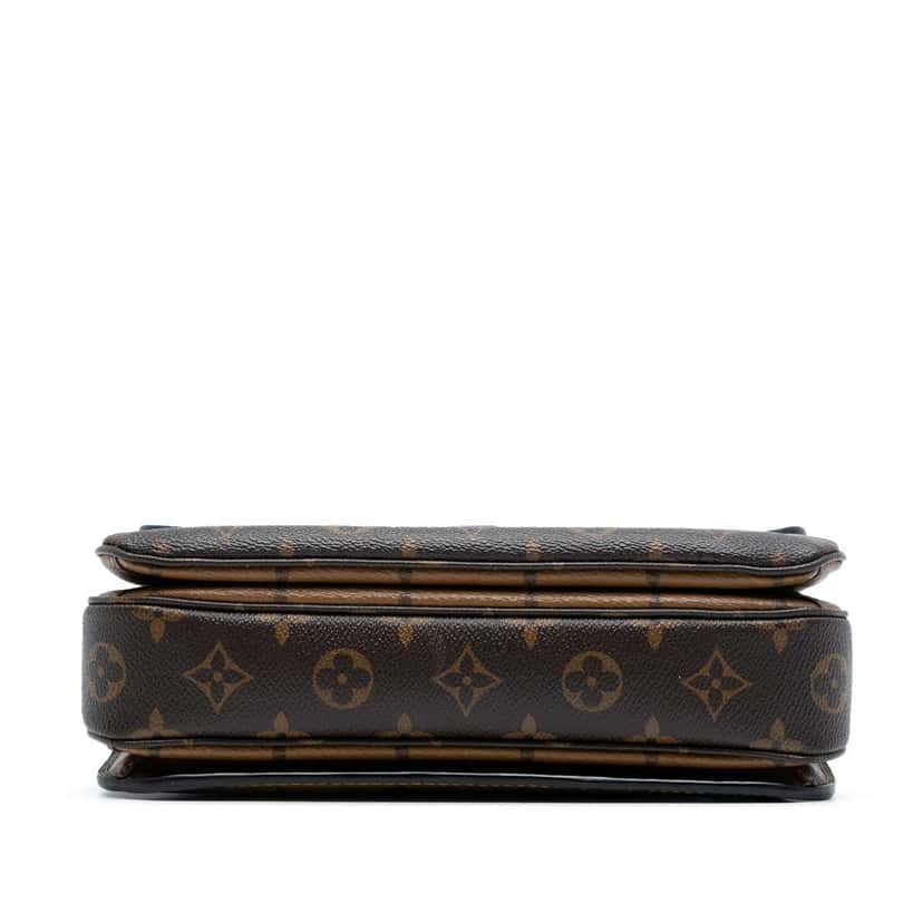 Louis Vuitton Monogram Reverse Pochette Metis Brown Good condition - Inside View