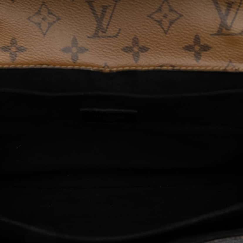 Louis Vuitton Monogram Reverse Pochette Metis Brown Good condition - Model View
