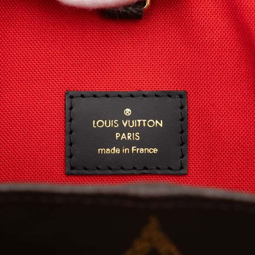Louis Vuitton Monogram Reverse Giant OnTheGo GM Brown Good condition - Box View