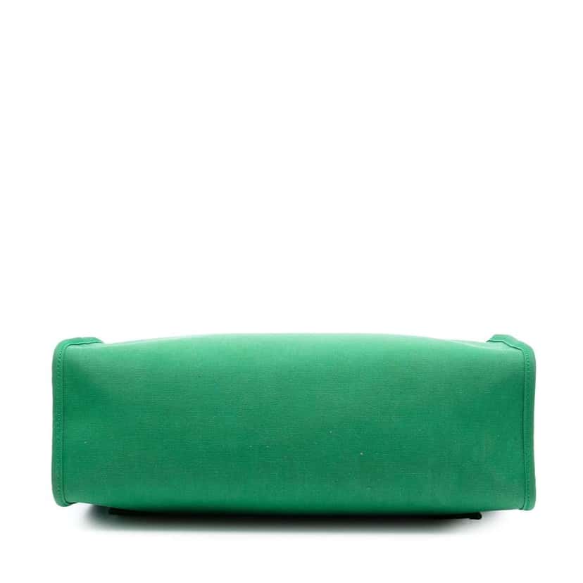 Hermès Toile Herbag Zip 31 Green Canvas Good condition - Inside View