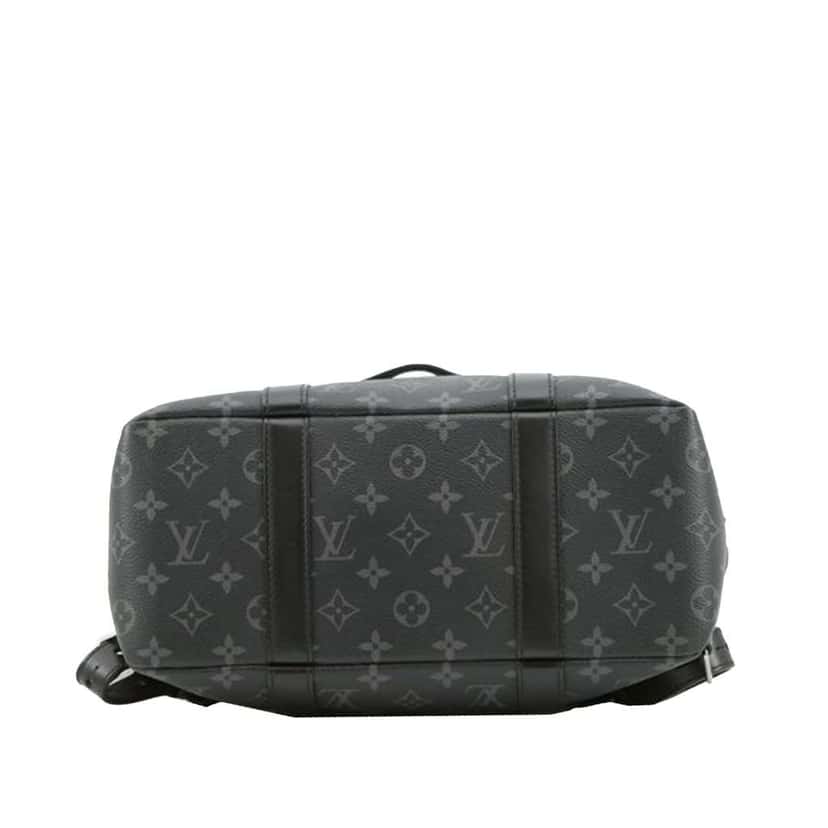 Louis Vuitton Monogram Eclipse Tote Backpack Black Good condition - Inside View
