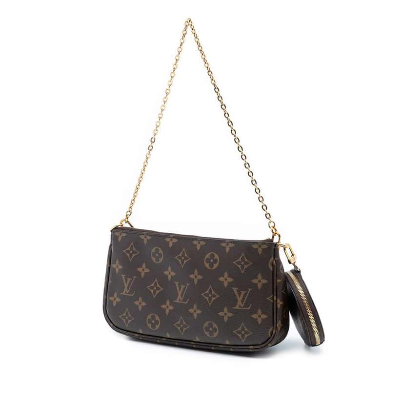 Louis Vuitton Monogram Multi Pochette Accessoires Brown Good condition - Back View