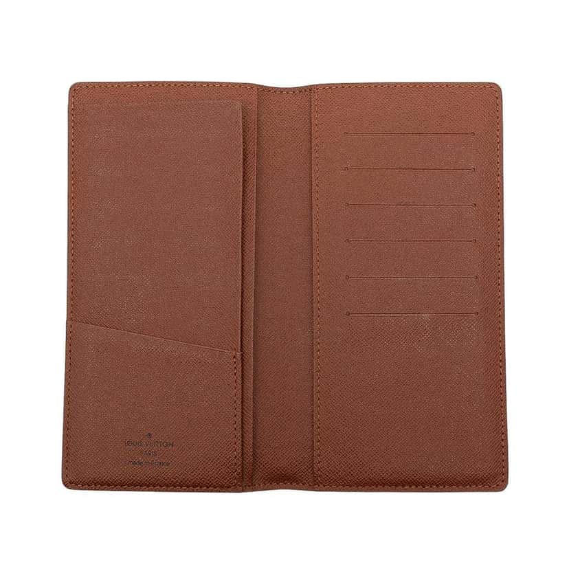 Louis Vuitton Monogram Porte Valeurs Cartes Credit Brown Good condition - Model View