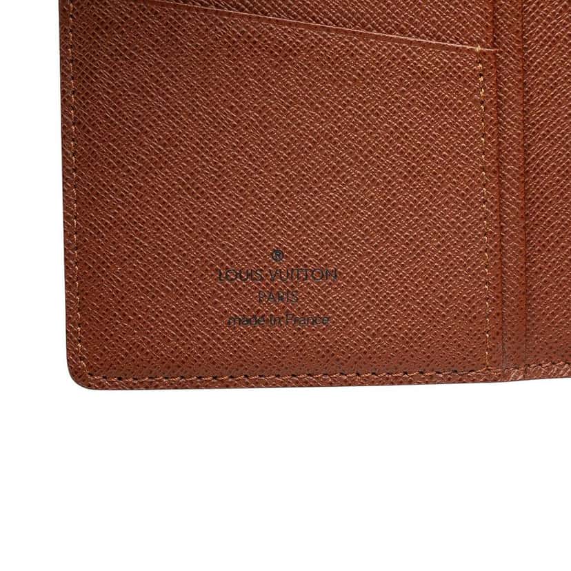 Louis Vuitton Monogram Porte Valeurs Cartes Credit Brown Good condition - Box View