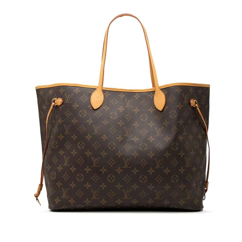 Louis Vuitton Monogram Neverfull GM Brown Very good condition - Front View