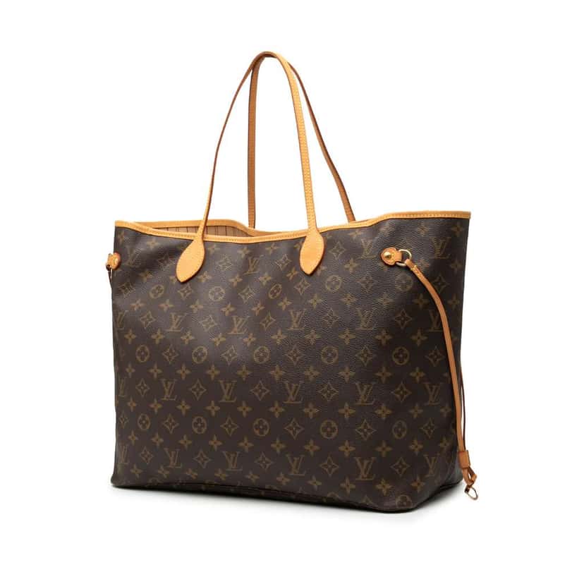 Louis Vuitton Monogram Neverfull GM Brown Very good condition - Back View