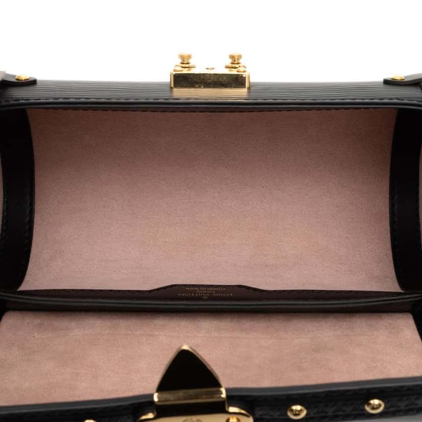 Louis Vuitton Epi Papillon Trunk Black Leather Very good condition - Model View