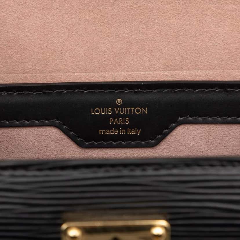 Louis Vuitton Epi Papillon Trunk Black Leather Very good condition - Box View