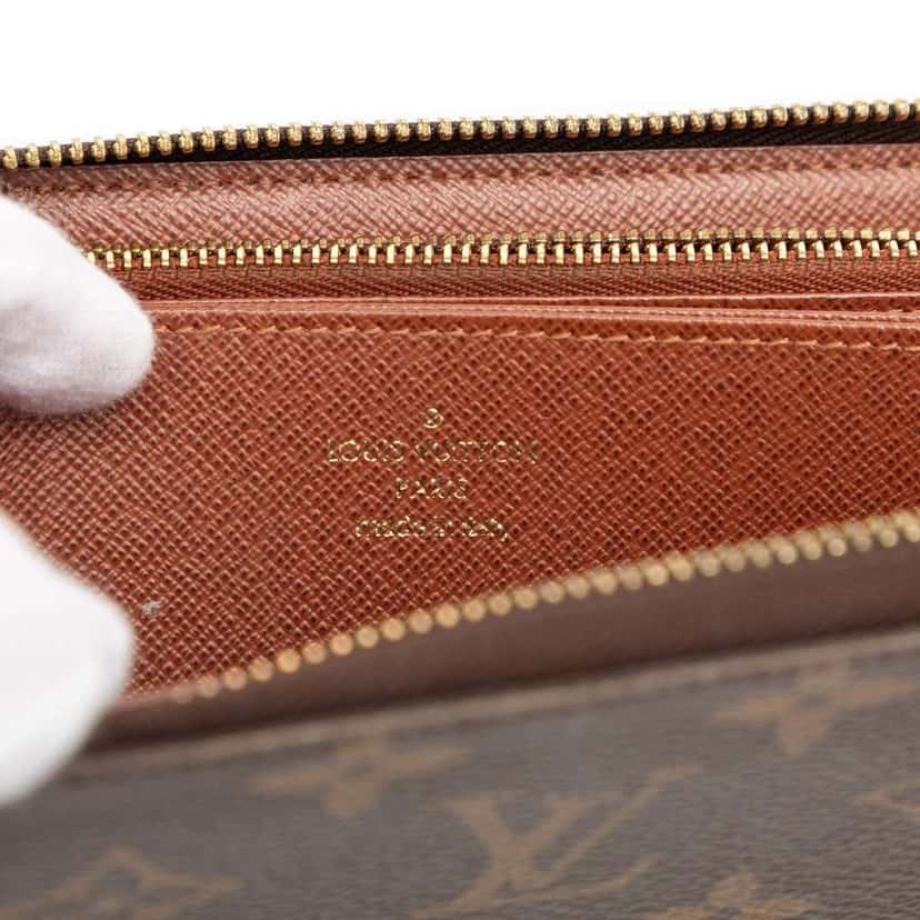 Louis Vuitton Monogram Zippy Long Wallet Brown Good condition - Box View