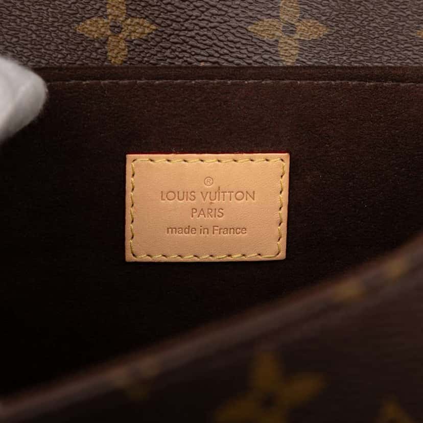 Louis Vuitton Monogram Pochette Metis Brown Good condition - Box View