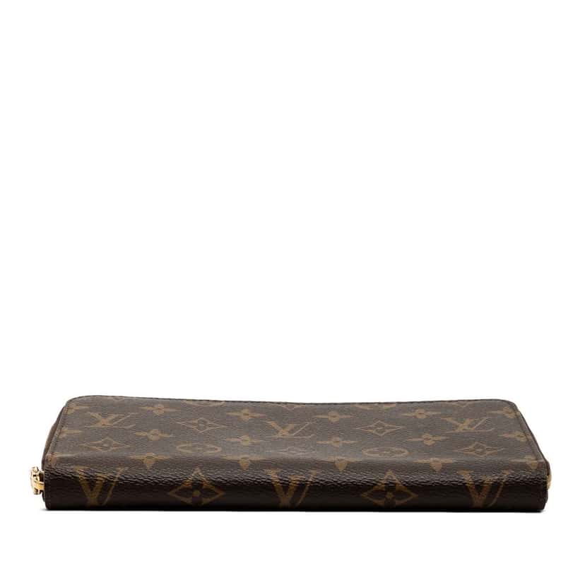 Louis Vuitton Monogram Zippy Organizer Wallet Brown Good condition - Inside View