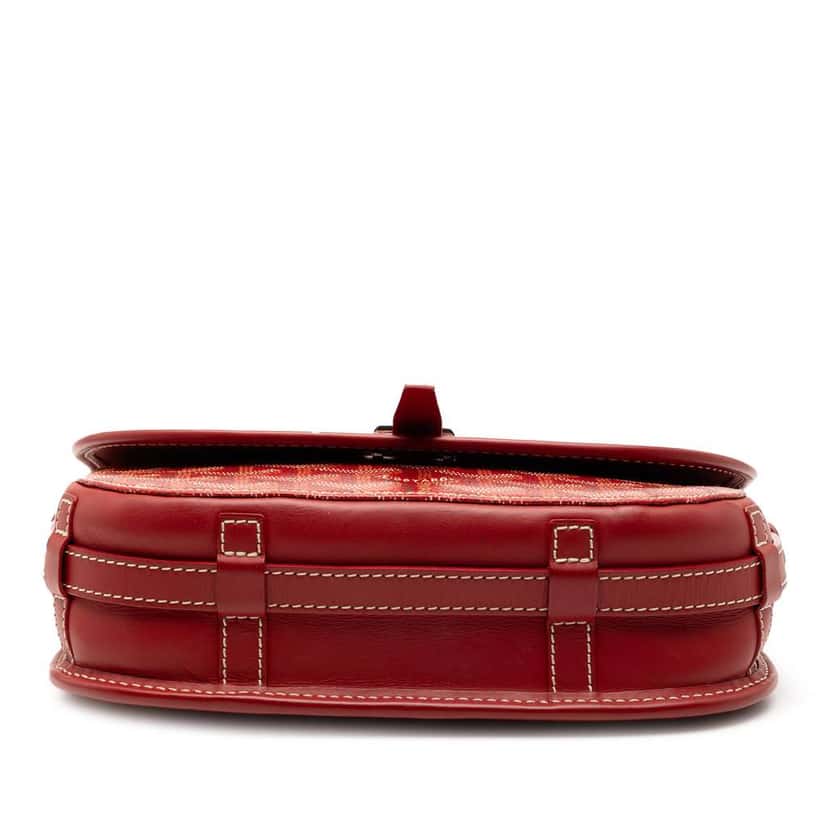 Goyard Goyardine Belvedere II PM Red Canvas Very good condition - Inside View