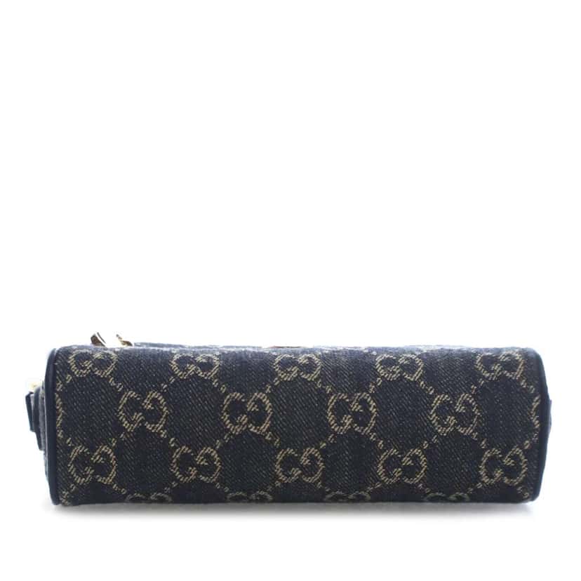 Gucci Mini GG Denim Ophidia Crossbody Black Denim Good condition - Inside View
