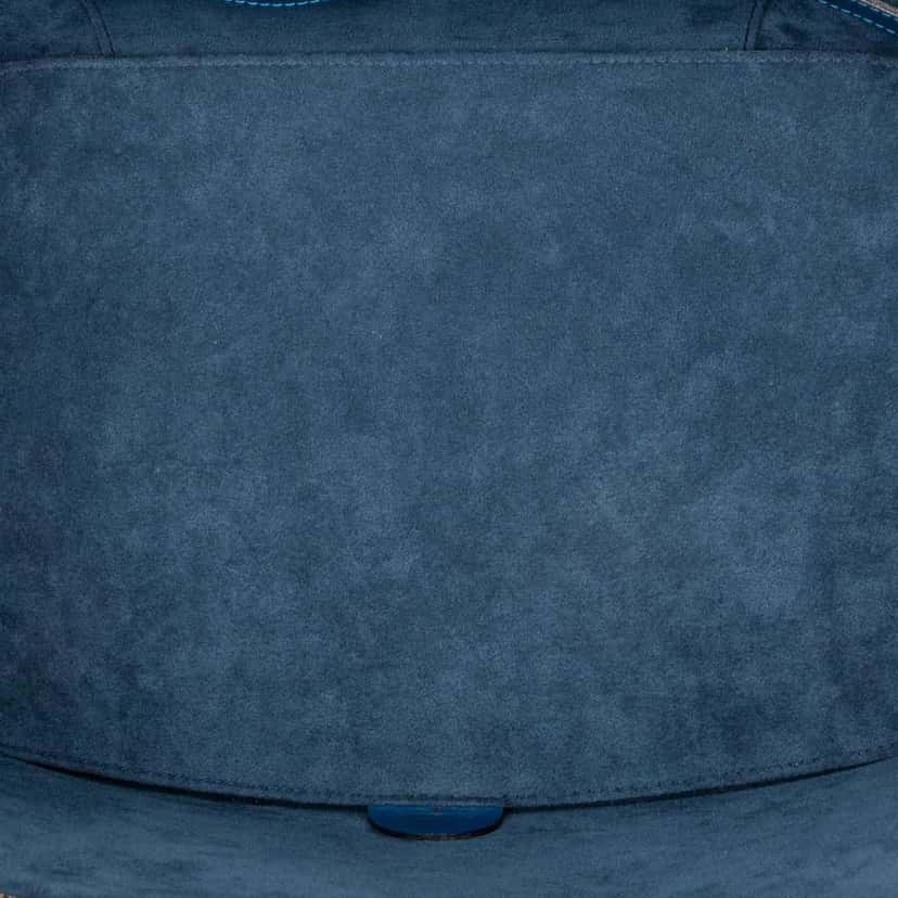 Louis Vuitton Epi Nice Vanity Case Blue Leather Good condition - Model View
