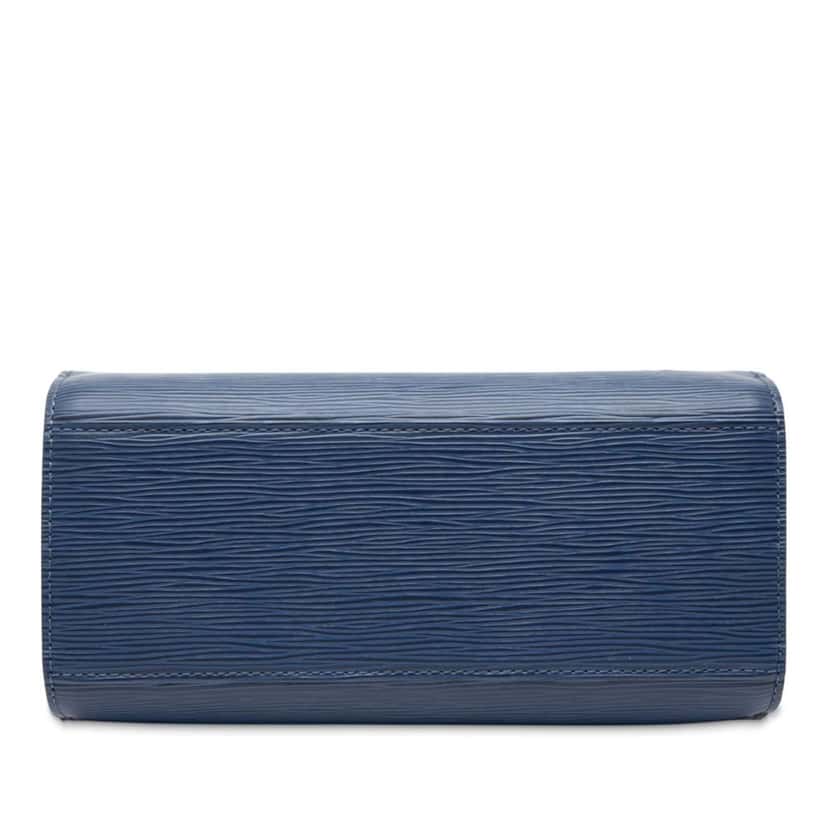 Louis Vuitton Epi Pont Neuf Blue Leather Good condition - Inside View