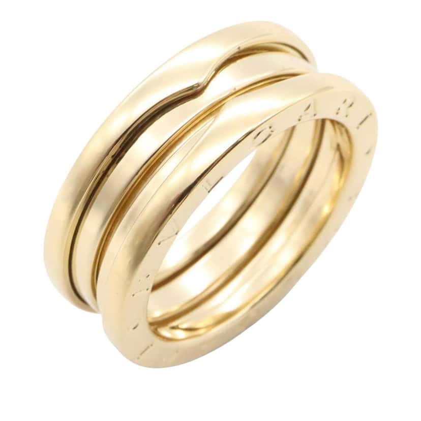 Bvlgari 18K Yellow Gold B.Zero1 Three Band Ring Gold Gold Good condition - Back View