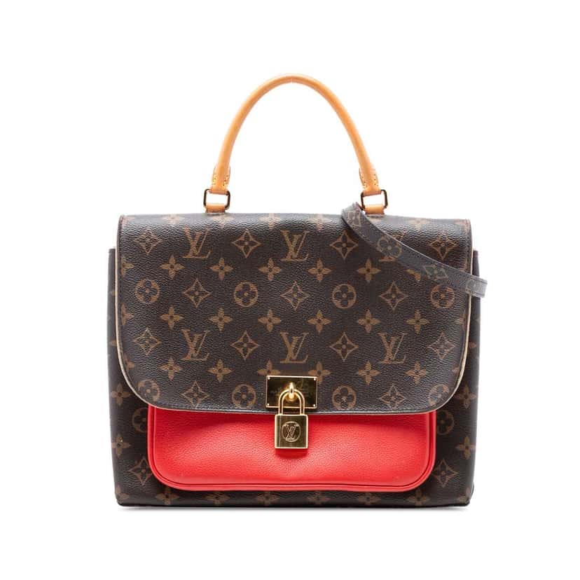Louis Vuitton Monogram Marignan Brown Good condition - Front View
