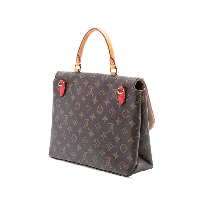 Louis Vuitton Monogram Marignan Brown Good condition - Back View