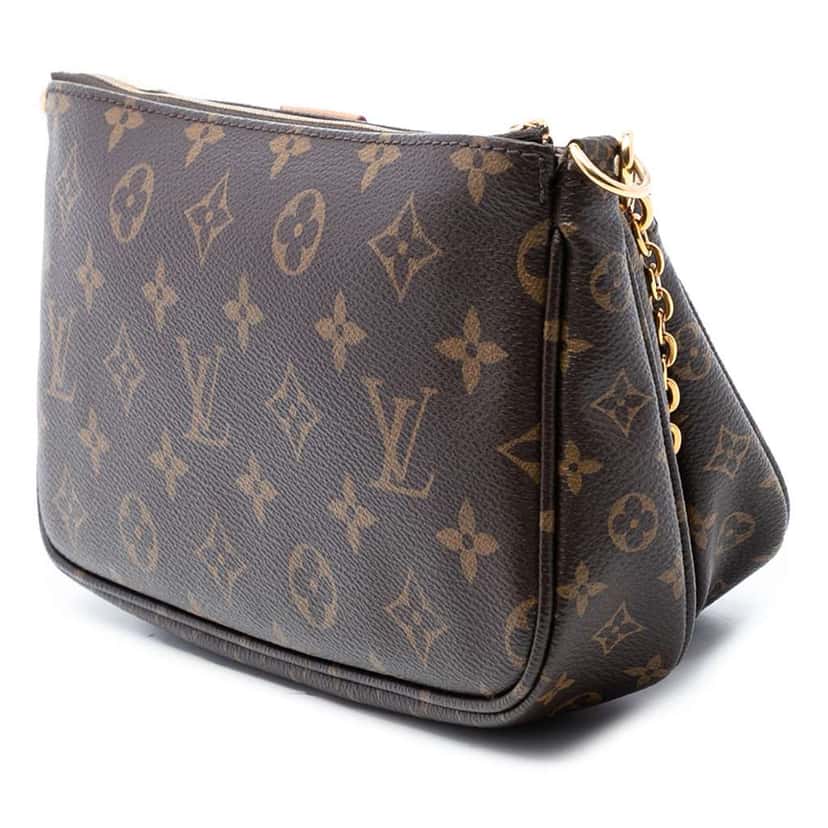 Louis Vuitton Monogram Multi Pochette Accessoires Brown Good condition - Back View