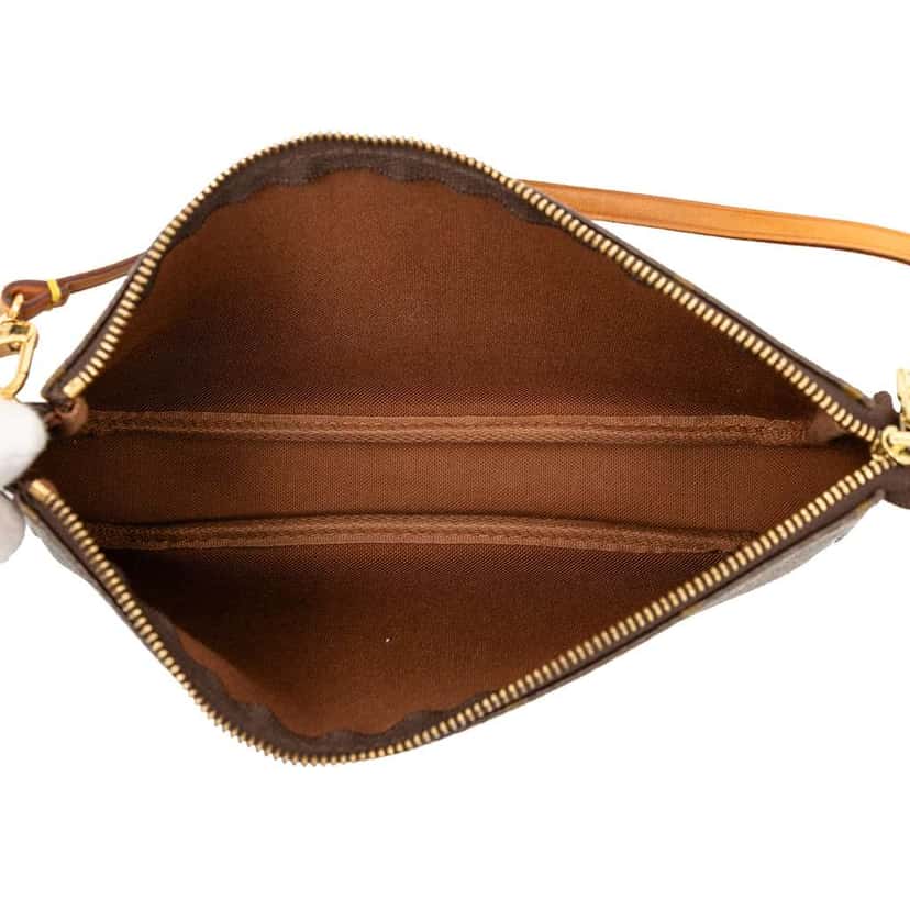 Louis Vuitton Monogram Pochette Accessoires Brown Good condition - Model View