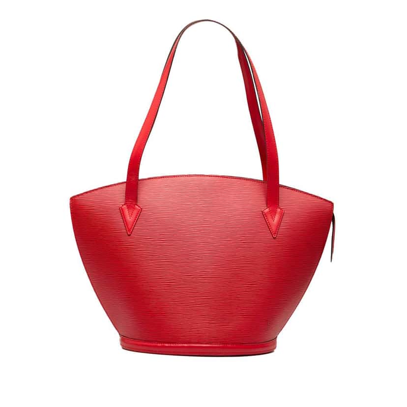 Louis Vuitton Epi Saint Jacques GM Long Strap Red Leather Good condition - Front View