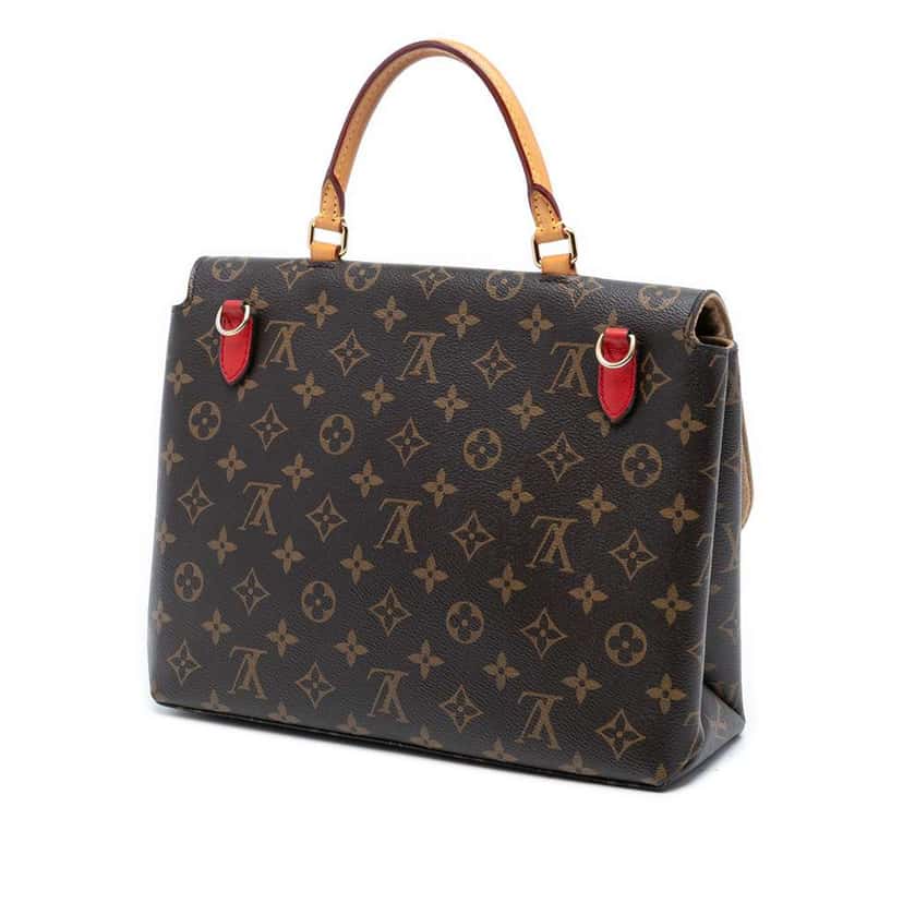 Louis Vuitton Monogram Marignan Brown Good condition - Back View