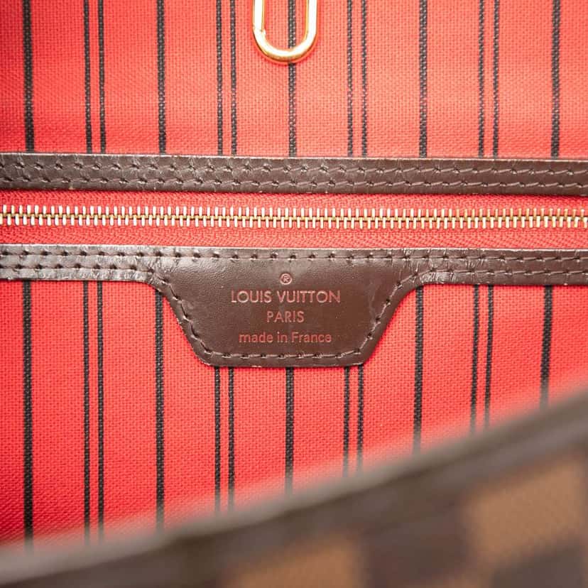 Louis Vuitton Damier Ebene Delightful PM Brown Good condition - Box View