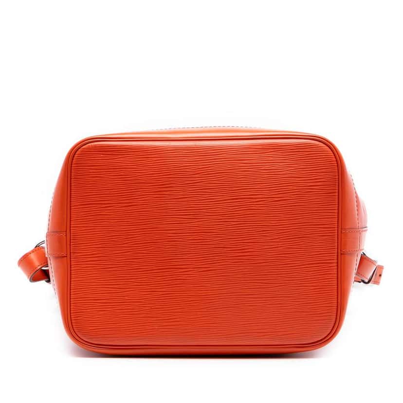 Louis Vuitton Epi Petit Noe Orange Leather Good condition - Inside View