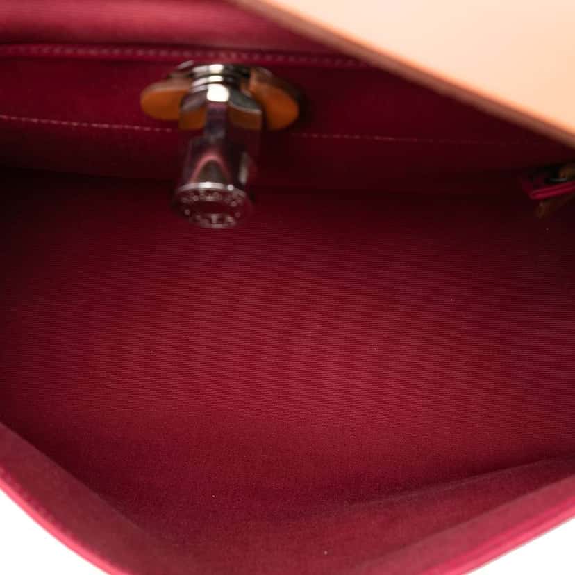 Hermès Toile Herbag Zip 31 Pink Canvas Good condition - Model View