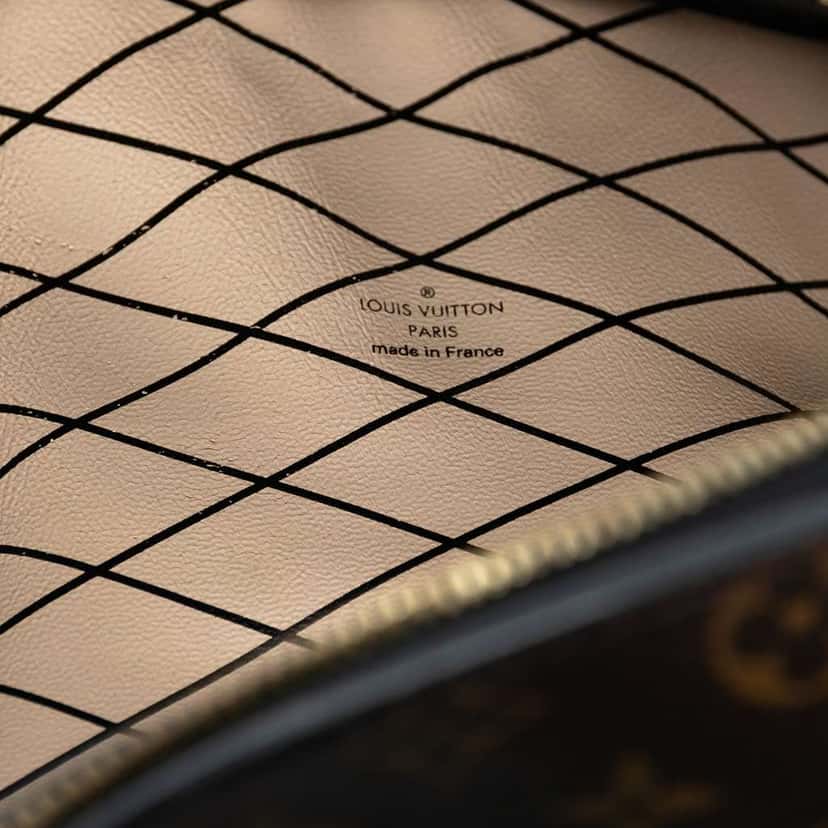 Louis Vuitton Monogram Reverse Trunk Clutch Brown Good condition - Box View