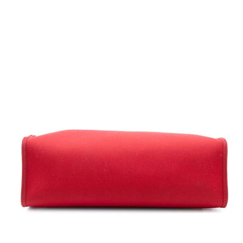 Hermès Toile Herbag Zip 31 Red Canvas Good condition - Inside View